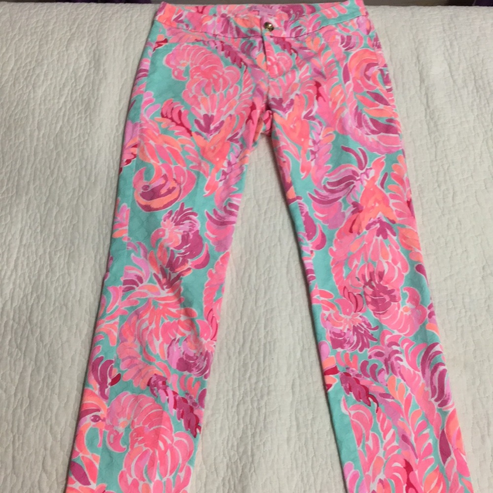 Sadie stretch cropped Chino Pants: Lilly Pulitzer
